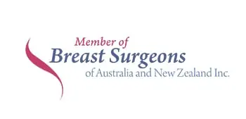 Member of Breast Surgeons of Australia and New Zealand Inc. Logo