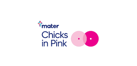 chicks in pink logo